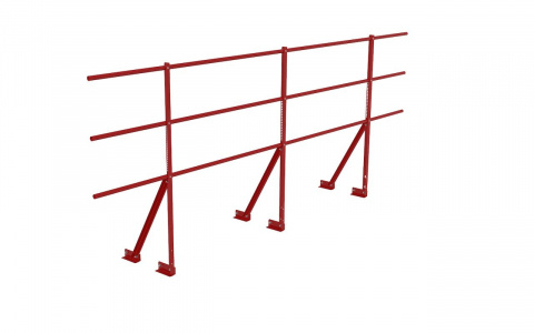 Кровельное ограждение Fachmann KO/ECO/1200-3-3000 Фальцевый крепеж RAL