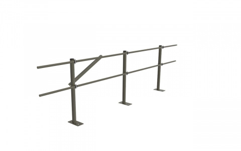 Кровельное ограждение Fachmann КО/PL/800-2-3000 RAL