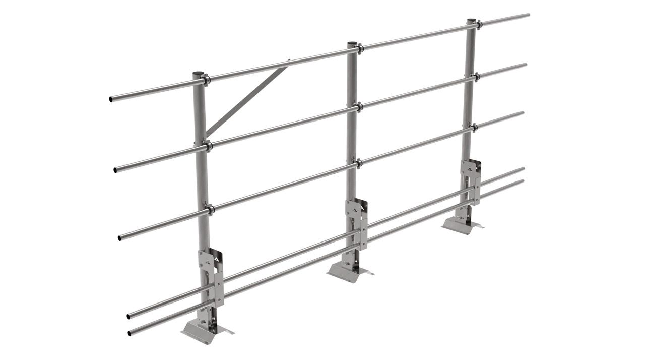 Ограждение кровельное Fachmann KO/PL/PVC/SN2 1200-3-3000 Хц 60300013111 - Fachmann
